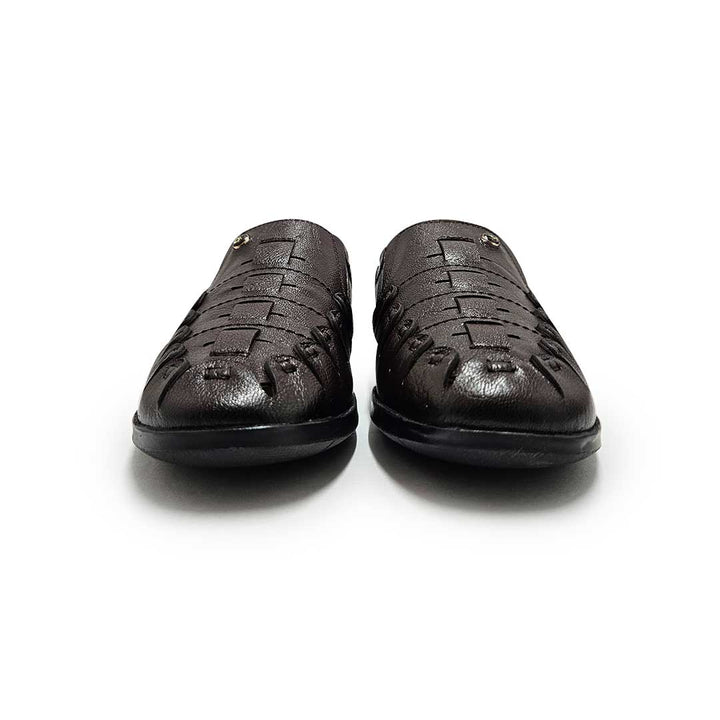 Stylish Leather Sandals for Men - 1124BN