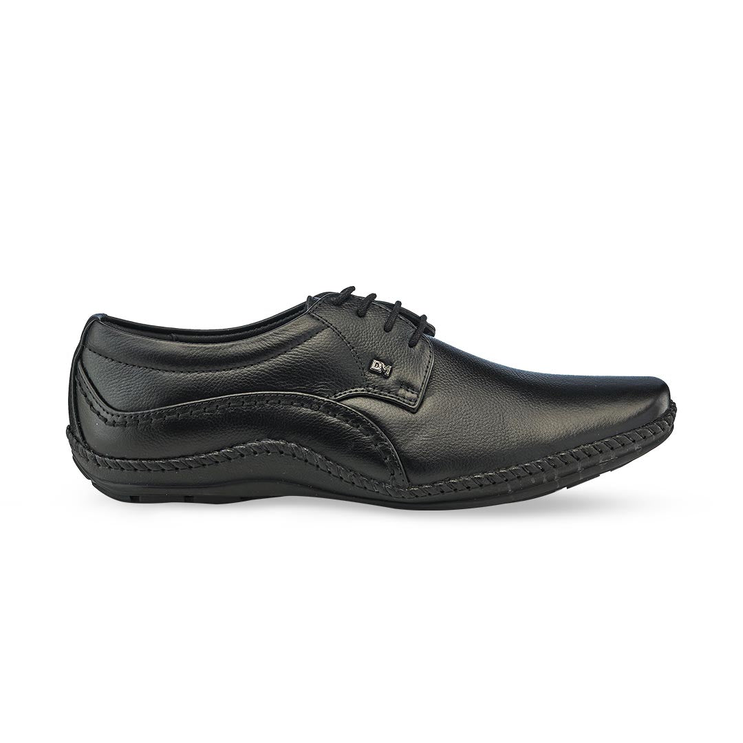 Genuine Leather Derbys Formal Shoes- 688 BK TN