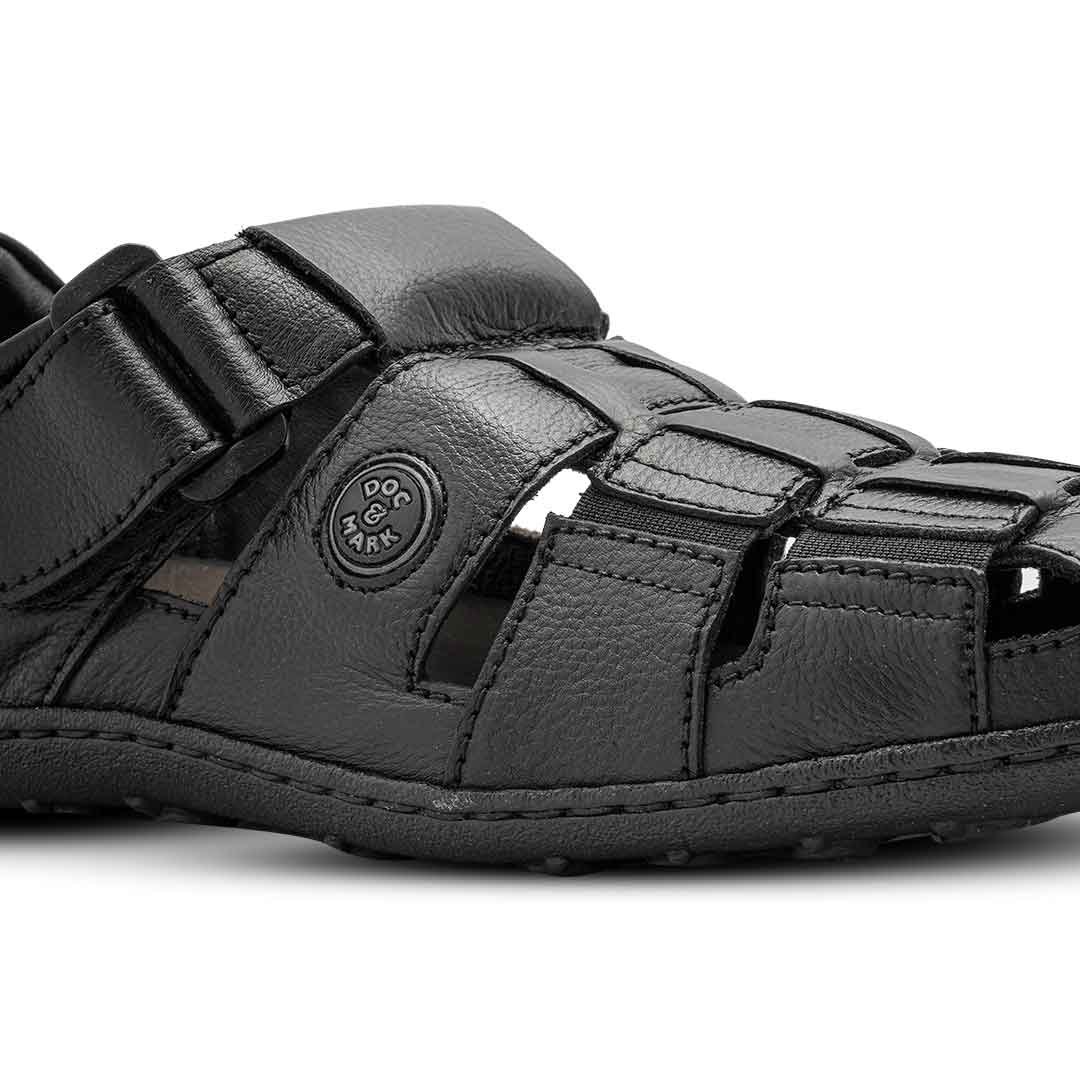 Leather Sandals for Men - 1056 BN