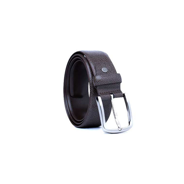 Single Side Kata Profile Black Leather Belts for Men - SKP120 BN