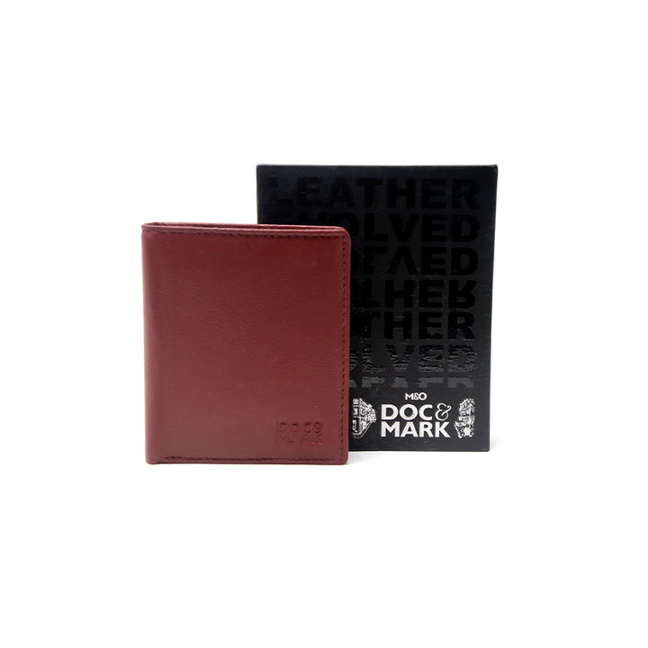 Genuine Leather RFID Card Protected Slim Formal/Casual/ Wallet for Men- MNDN28 BK/BN/CHRY/TN