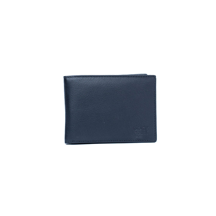 Genuine Leather Bifold Wallet  with detachable Card Case/Money Clip - MNDN44 BK/CHRY/TN