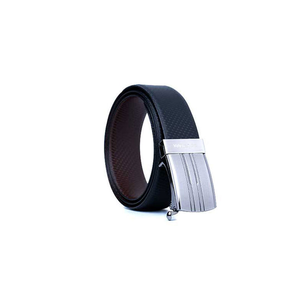 Auto Lock Turning Reversible Leather Belt for Men - ALT90 REV