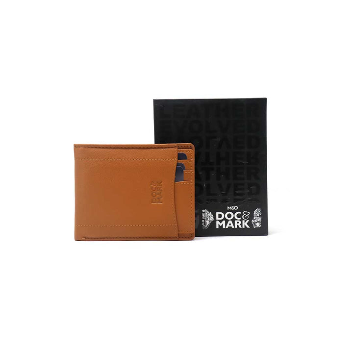 Full grain Distressed Leather Detachable Minimalist Card Case - MNDN55 BK/BN/CHRY/TN