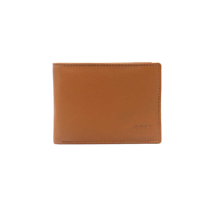 Genuine Leather Bifold Wallet  with detachable Card Case/Money Clip - MNDN44 BK/CHRY/TN