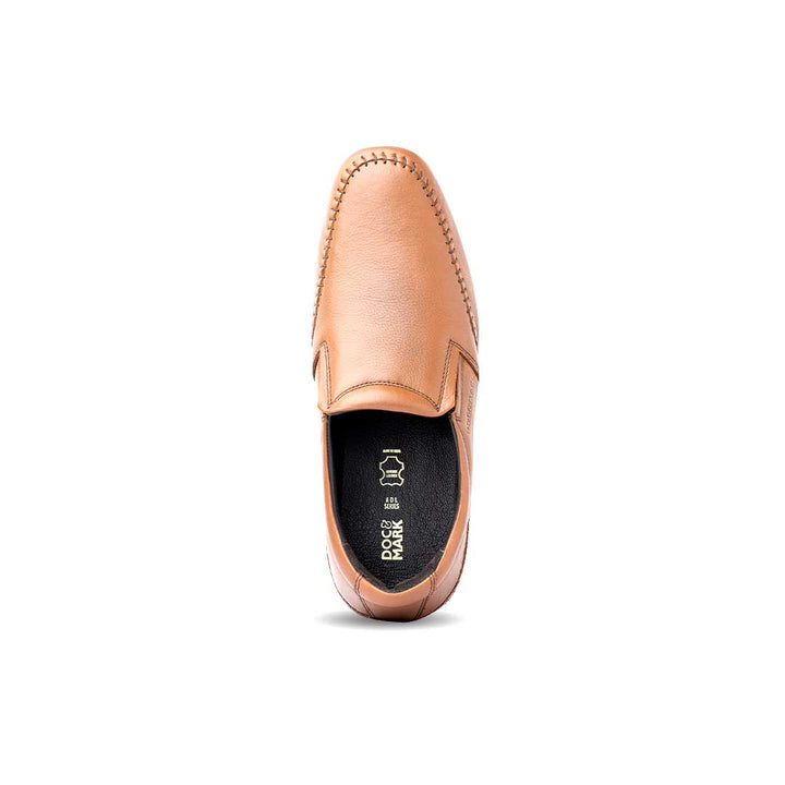 Men's Casual Shoes Crafted with Full Grain Leather  - 933 TN/BK