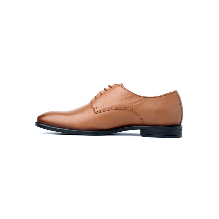 Men's Formal-Full Grain Leather Crafted Shoes - 854 TN/BK