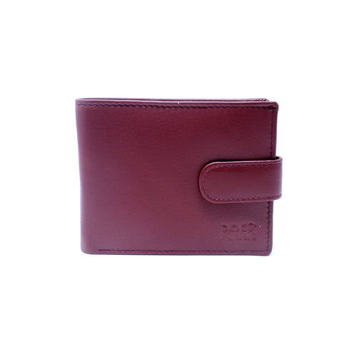 Buy Men Black Textured Genuine Leather Wallet Online - 801668
