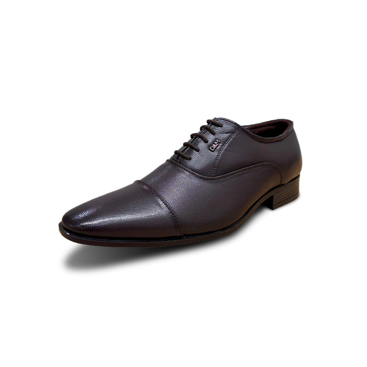 Men's Full Grain Leather Formal Shoes - 616BK/DBN