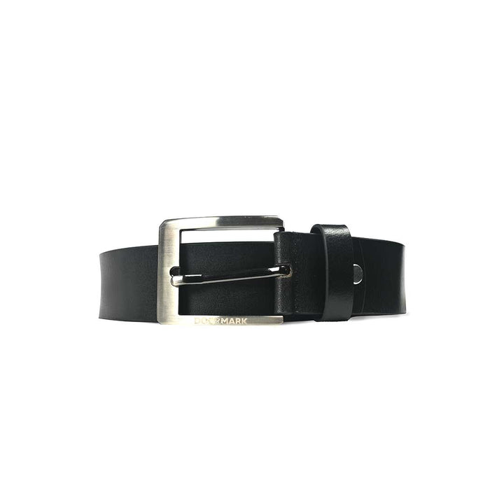 Single Side Kata Profile Black Leather Belts for Men - SKP79 BK/BN