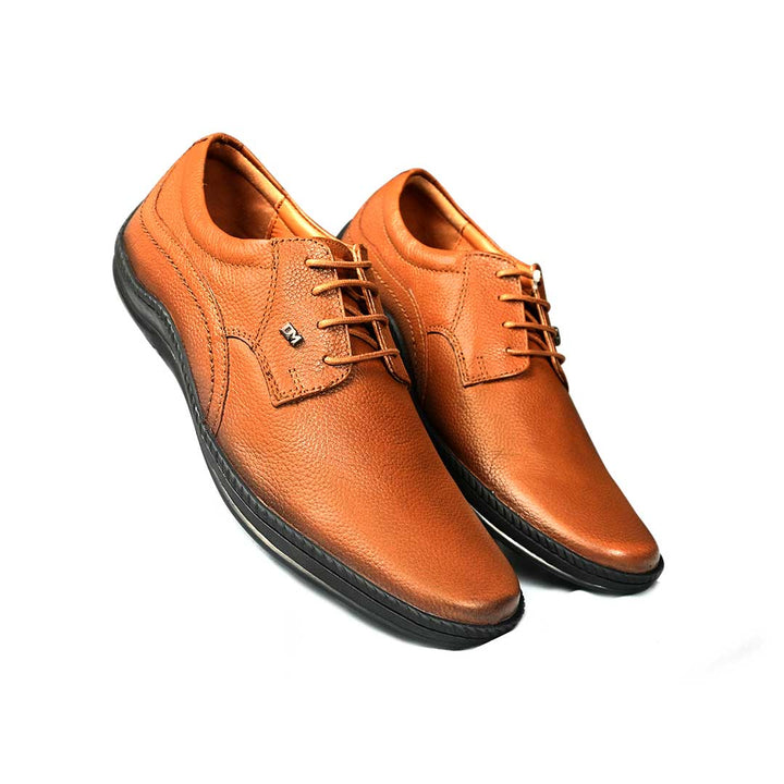 Full Grain Leather Formal Shoes - 732 BK/TN
