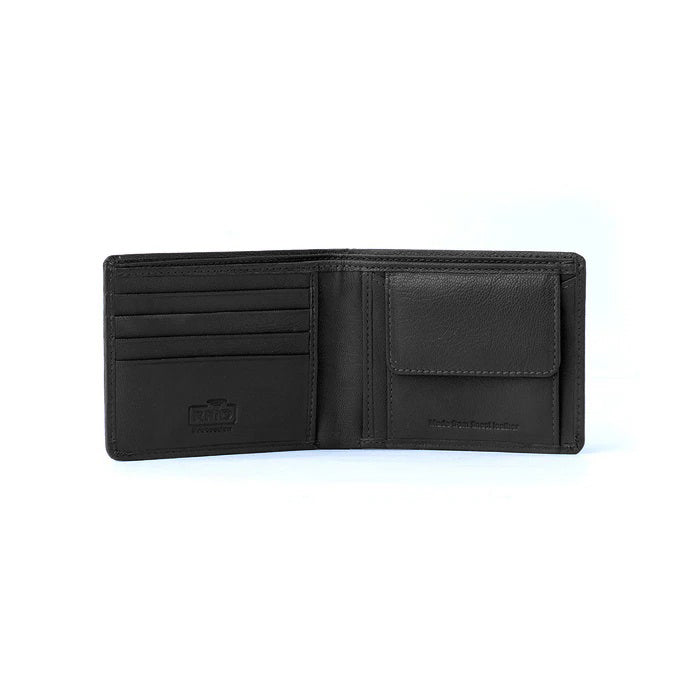 Genuine Quality Leather Solid Bi-Fold Wallet's For Men - MNDN48 BK/BN/TN