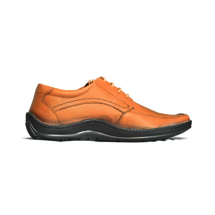 Full Grain Leather Formal Shoes - 734 BK/TN