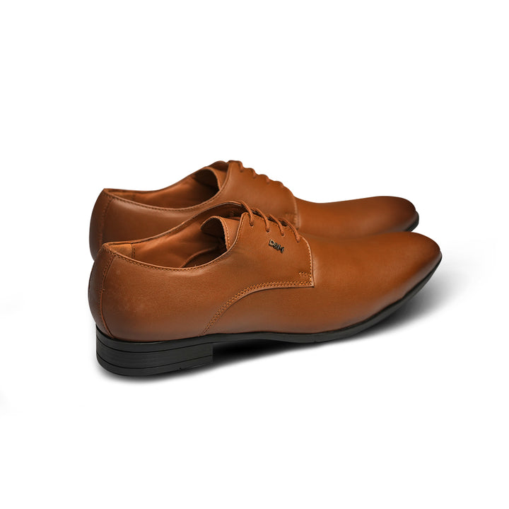 Full Grain Leather Formal Shoes - 714 BK/TN
