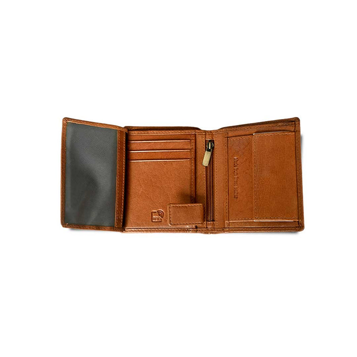 Leather Wallets for Men - MNJL20BK/TN