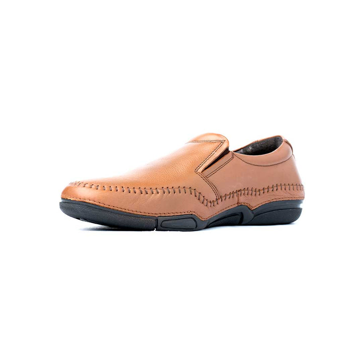 Men's Casual Shoes Crafted with Full Grain Leather  - 933 TN/BK