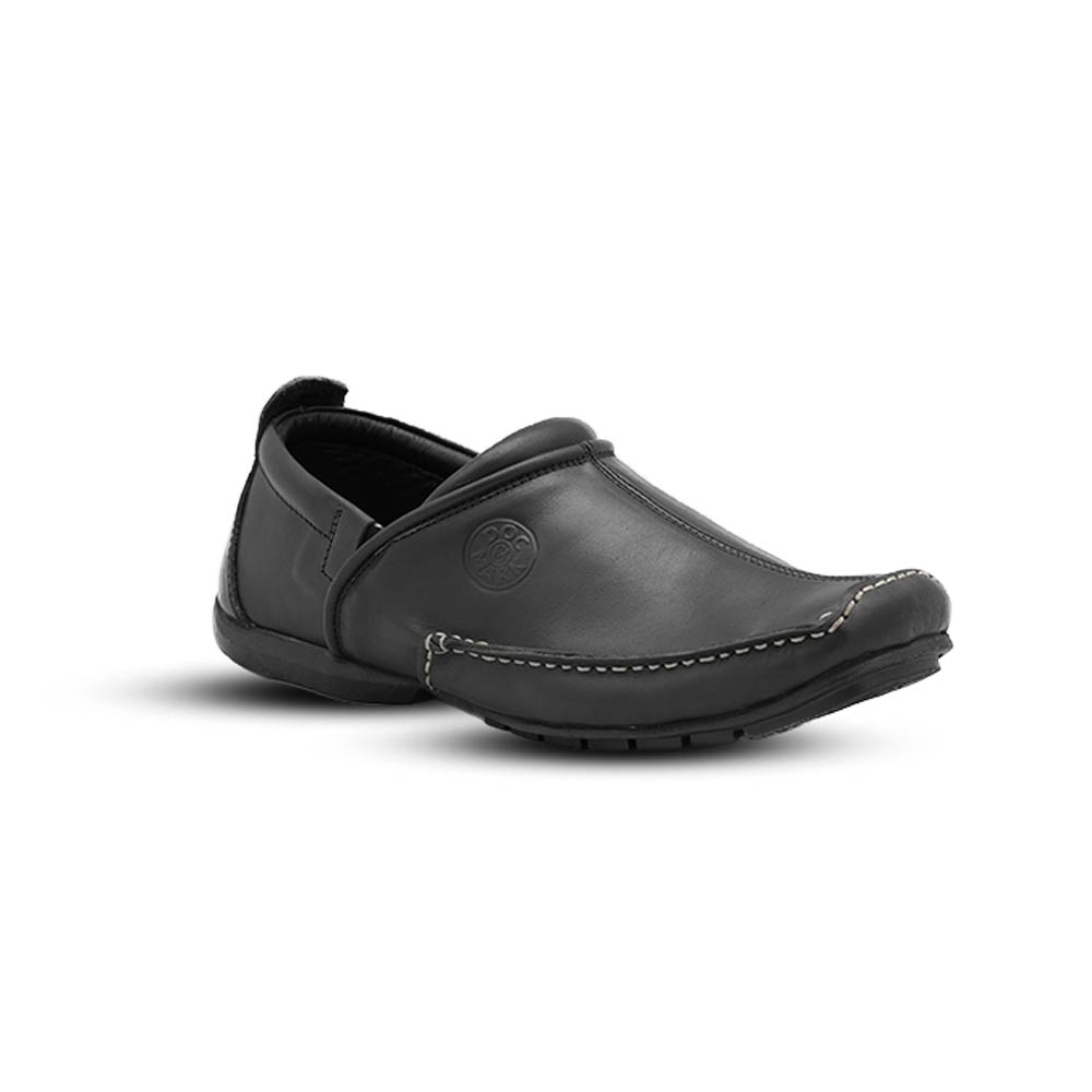 Men's Genuine Leather Loafer- 503DTN & BK