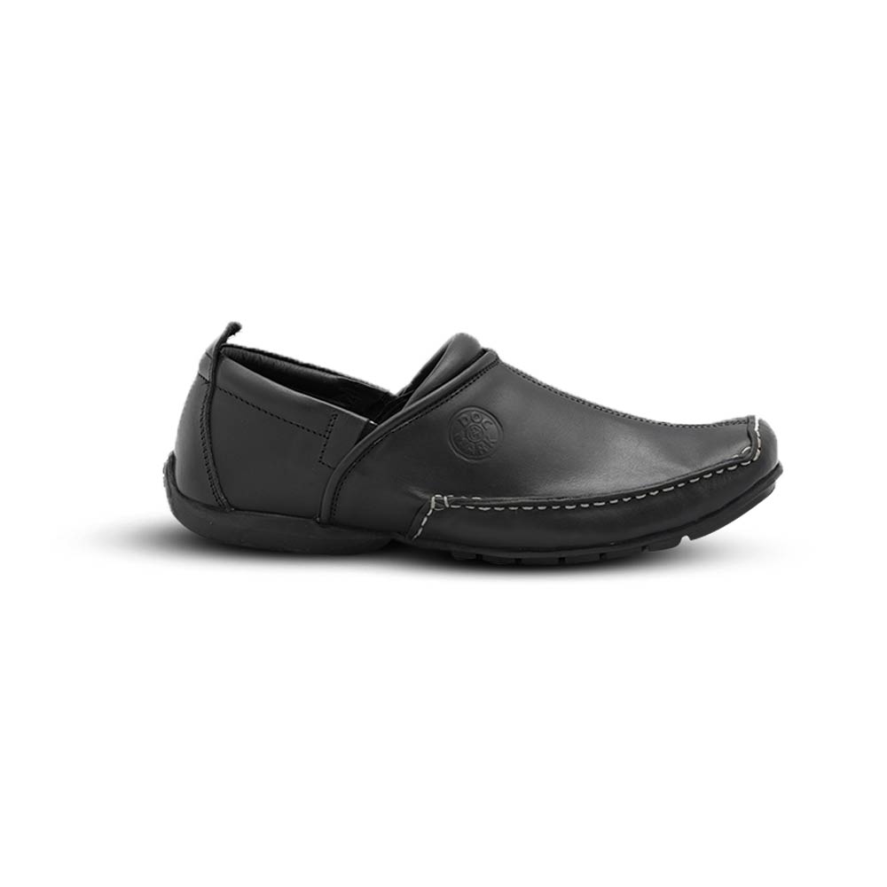 Men's Genuine Leather Loafer- 503DTN & BK
