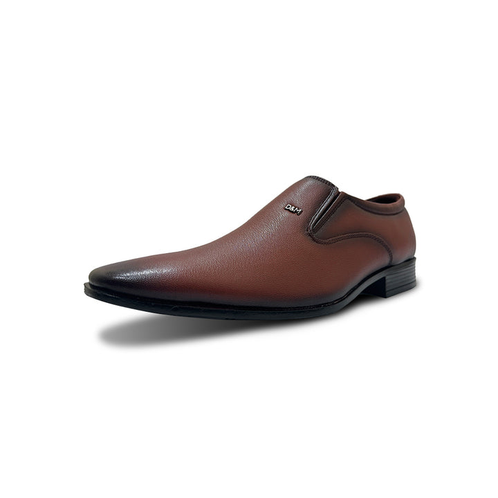 Men's Full Grain Leather Formal Shoes - 615BK/TN