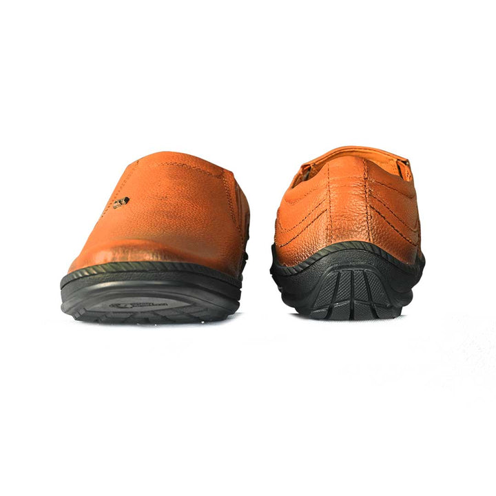 Full Grain Leather Formal Shoes - 733-BK/TN