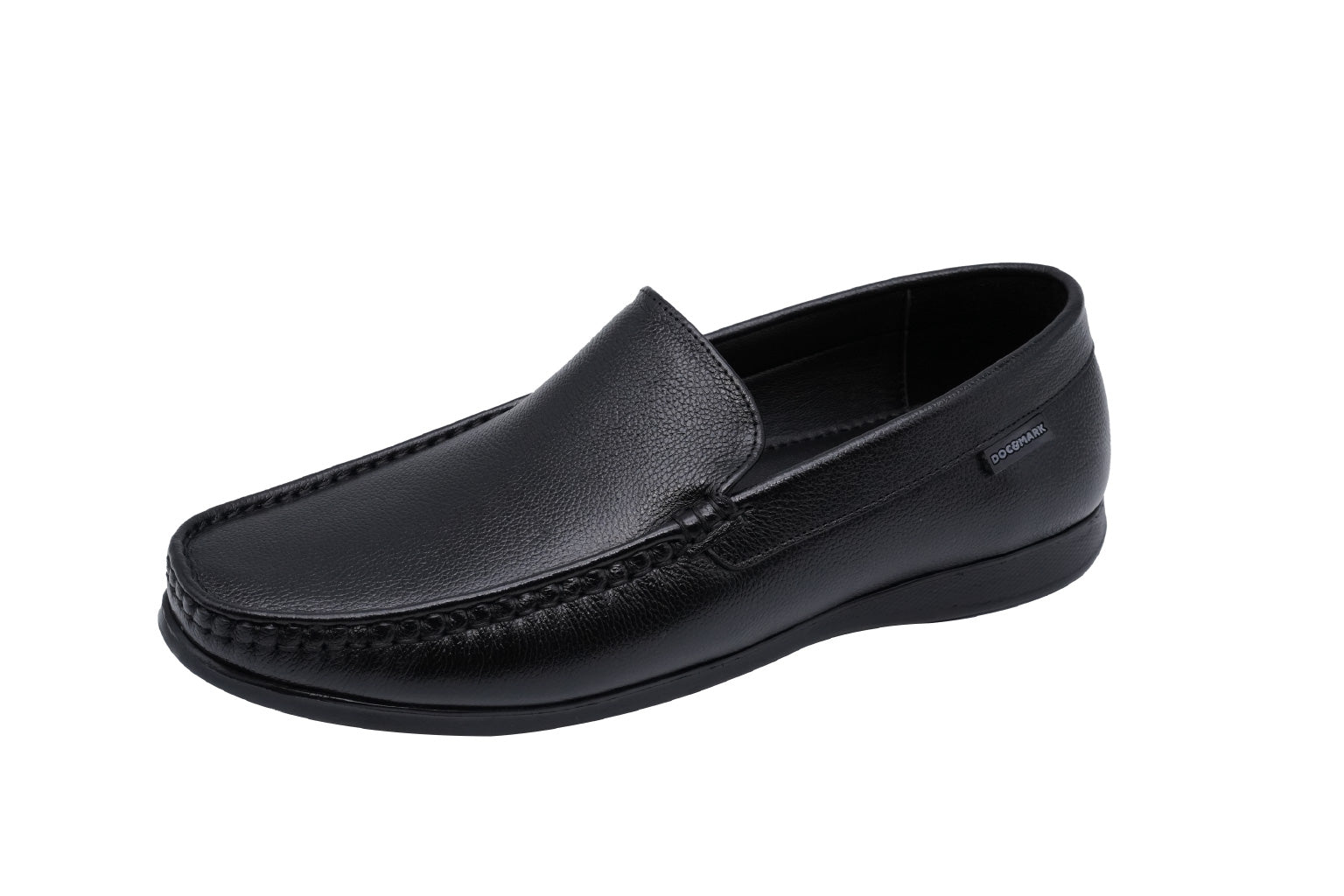 Men's Stylish Leather Loafers  621 BK/ CBN
