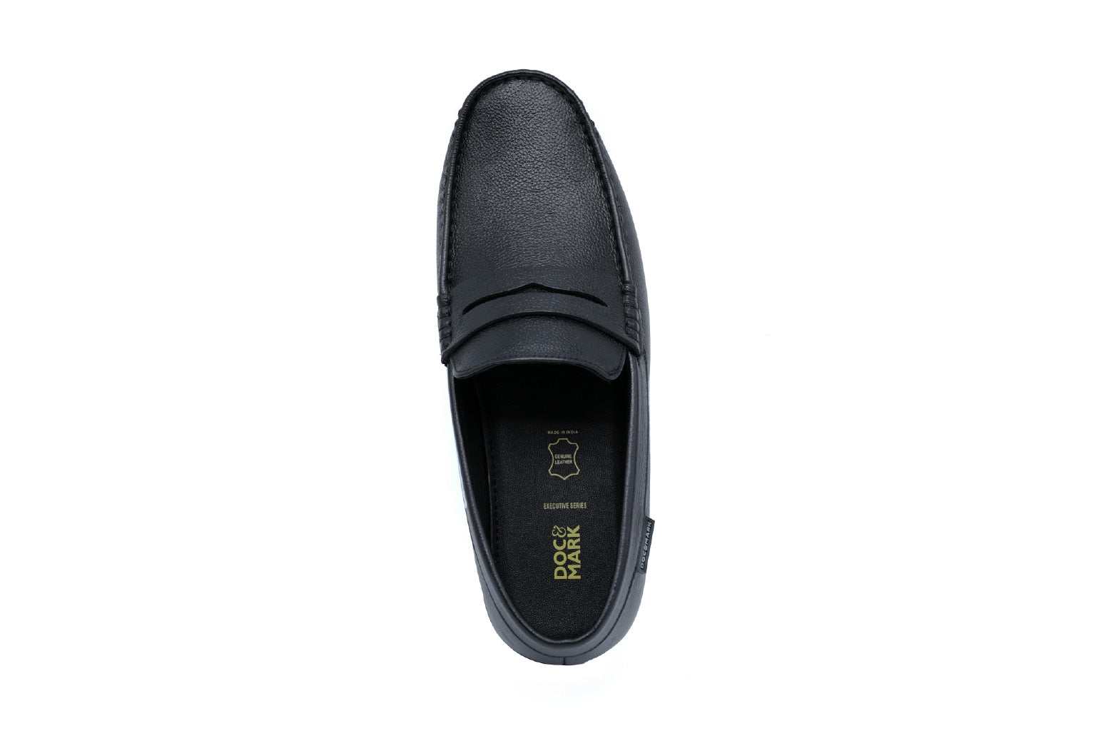 Men's Stylish Leather Loafers  625 BK/ DBN