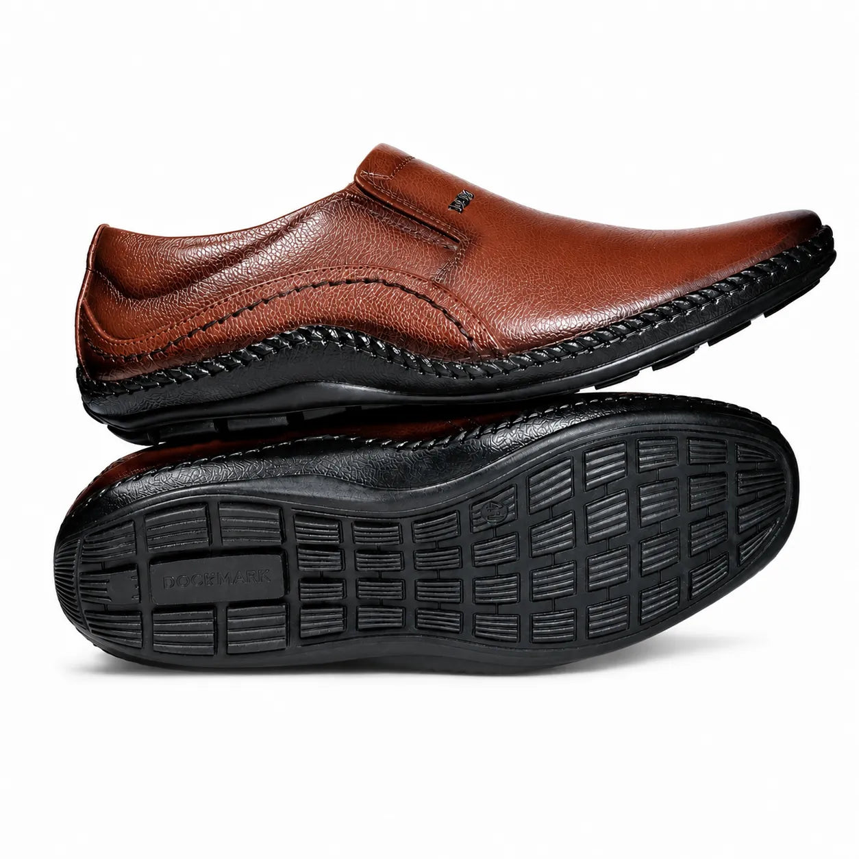 Formal Leather Shoes for Men - 689 BK/TN