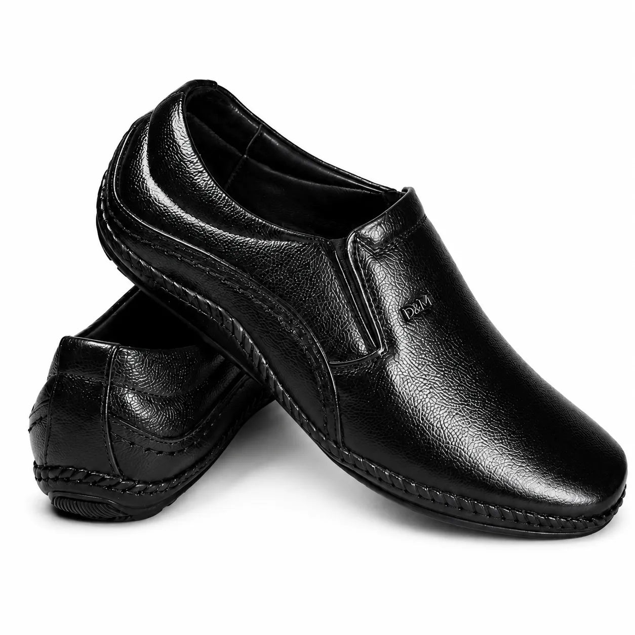 Formal Leather Shoes for Men - 689 BK/TN