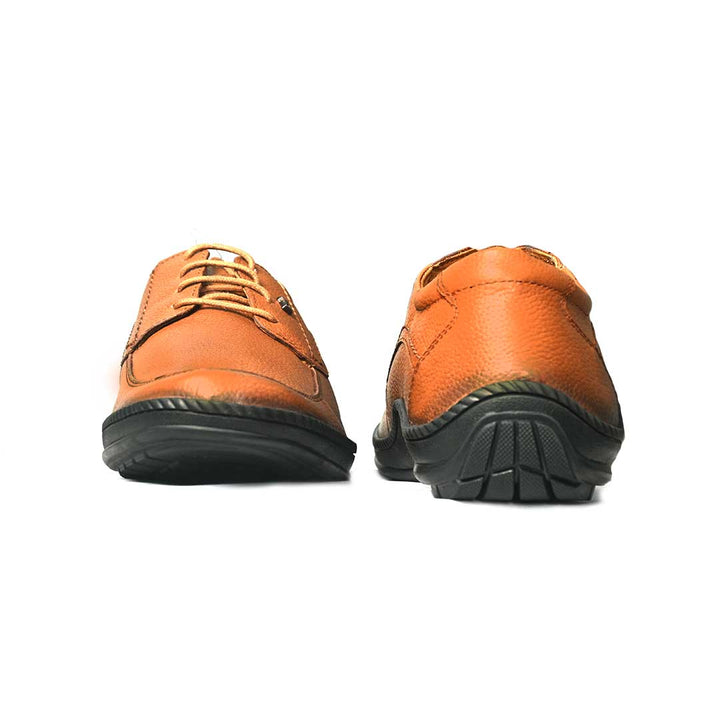 Full Grain Leather Formal Shoes - 734 BK/TN