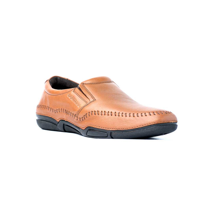 Men's Casual Shoes Crafted with Full Grain Leather  - 933 TN/BK