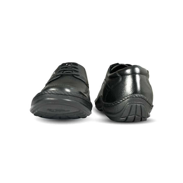 Full Grain Leather Formal Shoes - 734 BK/TN