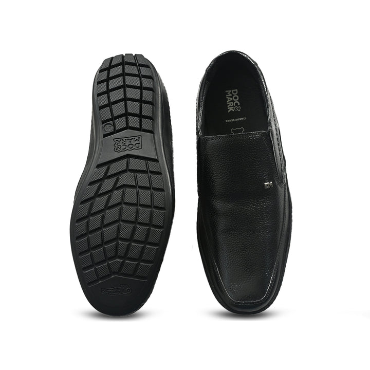 Full Grain Leather Formal Shoes - 735 BK