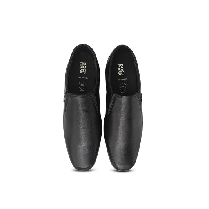 Men's Full Grain Leather Formal Shoes - 739-BK/TBC