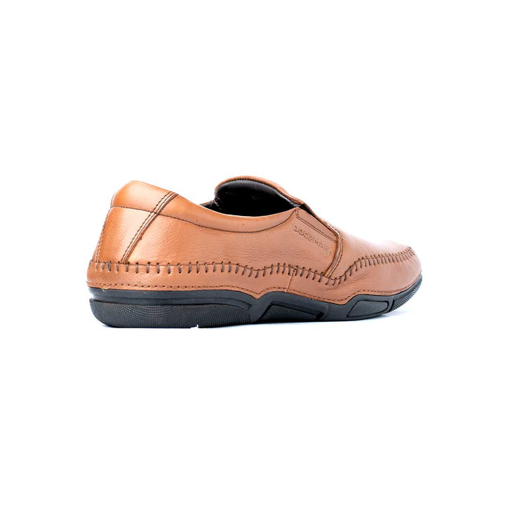 Men's Casual Shoes Crafted with Full Grain Leather  - 933 TN/BK