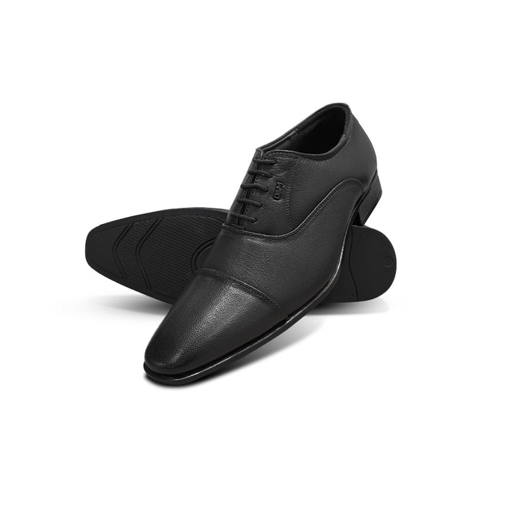 Men's Full Grain Leather Formal Shoes - 616BK/DBN