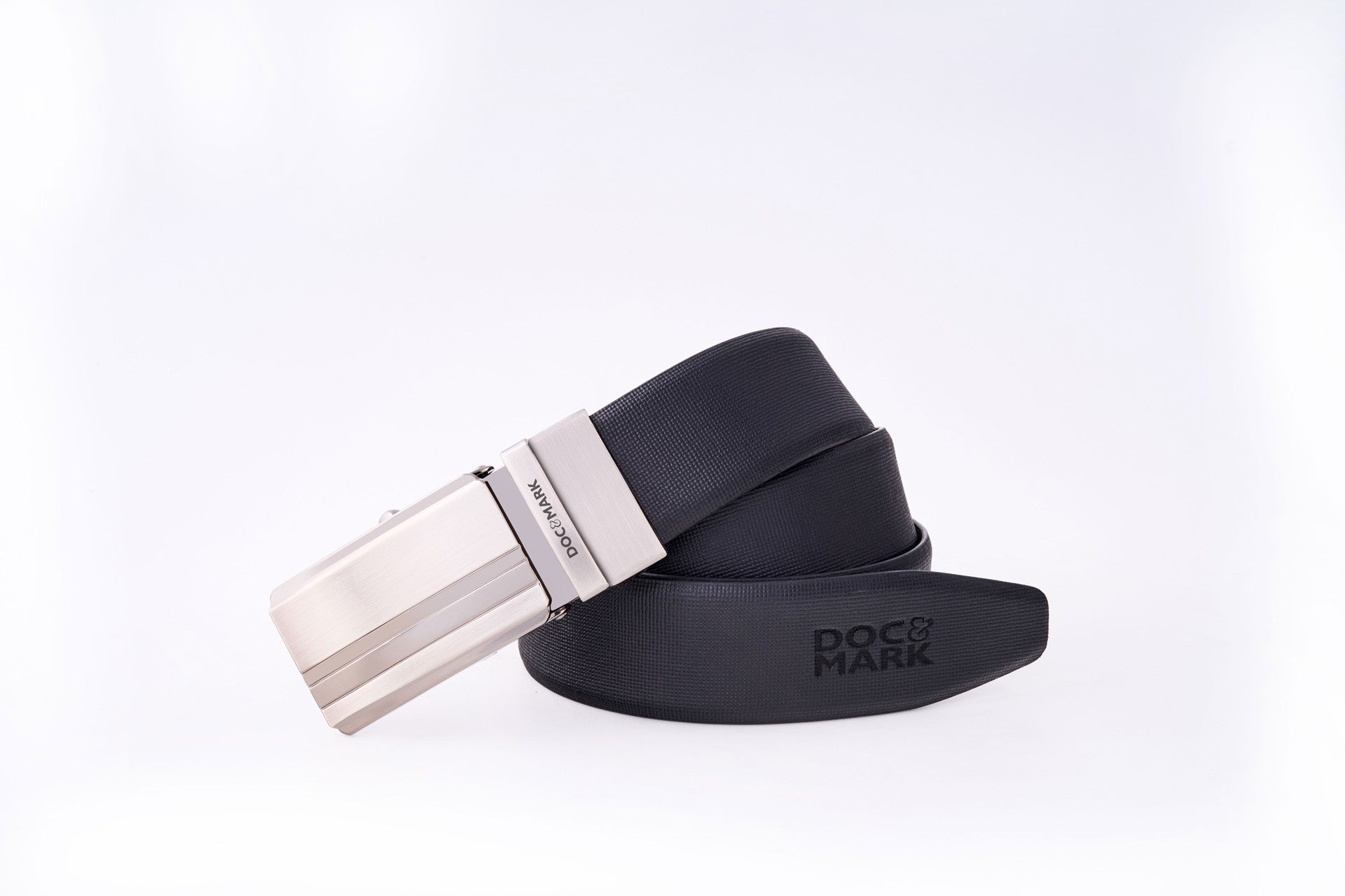 Premium Leather Men Auto Lock Turning Buckle Belt ALT77REV