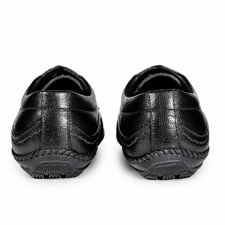 Genuine Leather Derbys Formal Shoes- 688 BK / TN