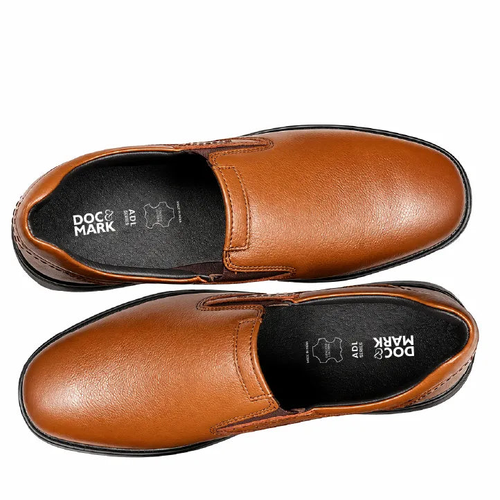 Formal Leather Shoes for Men - 886 TN/BK