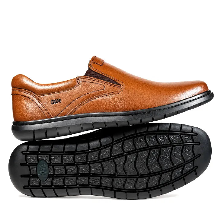 Formal Leather Shoes for Men - 886 TN/BK