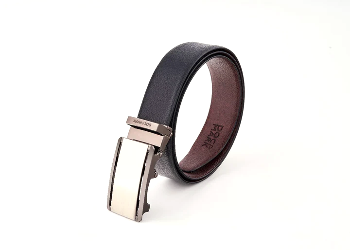 Auto Lock Reversible Leather Belt - AL110REV