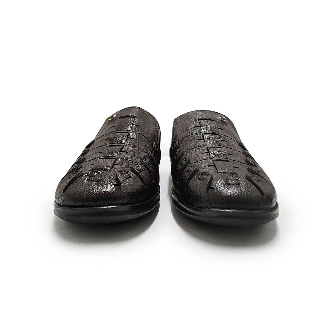 Mens leather mules deals