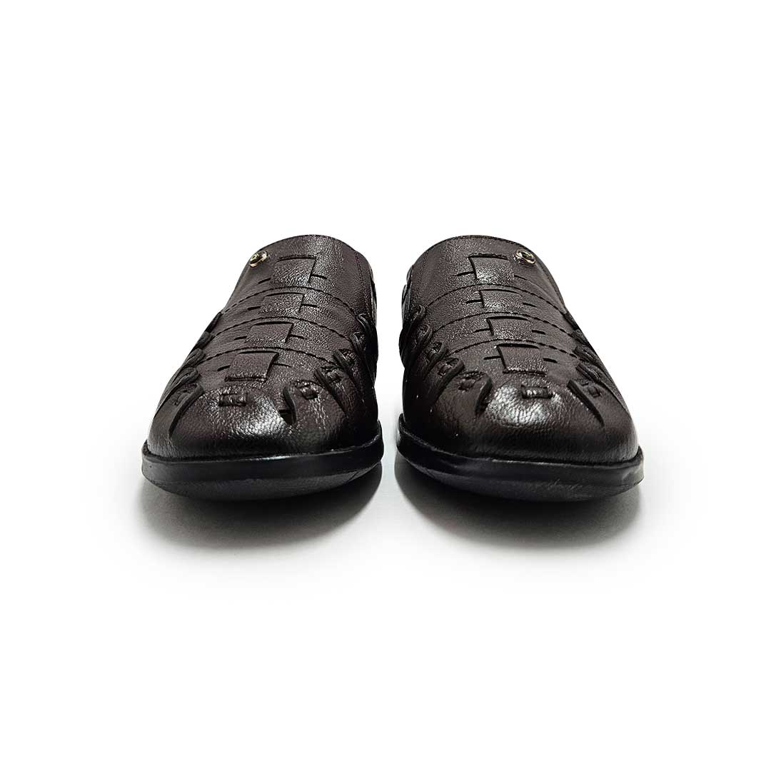Stylish leather sandals best sale