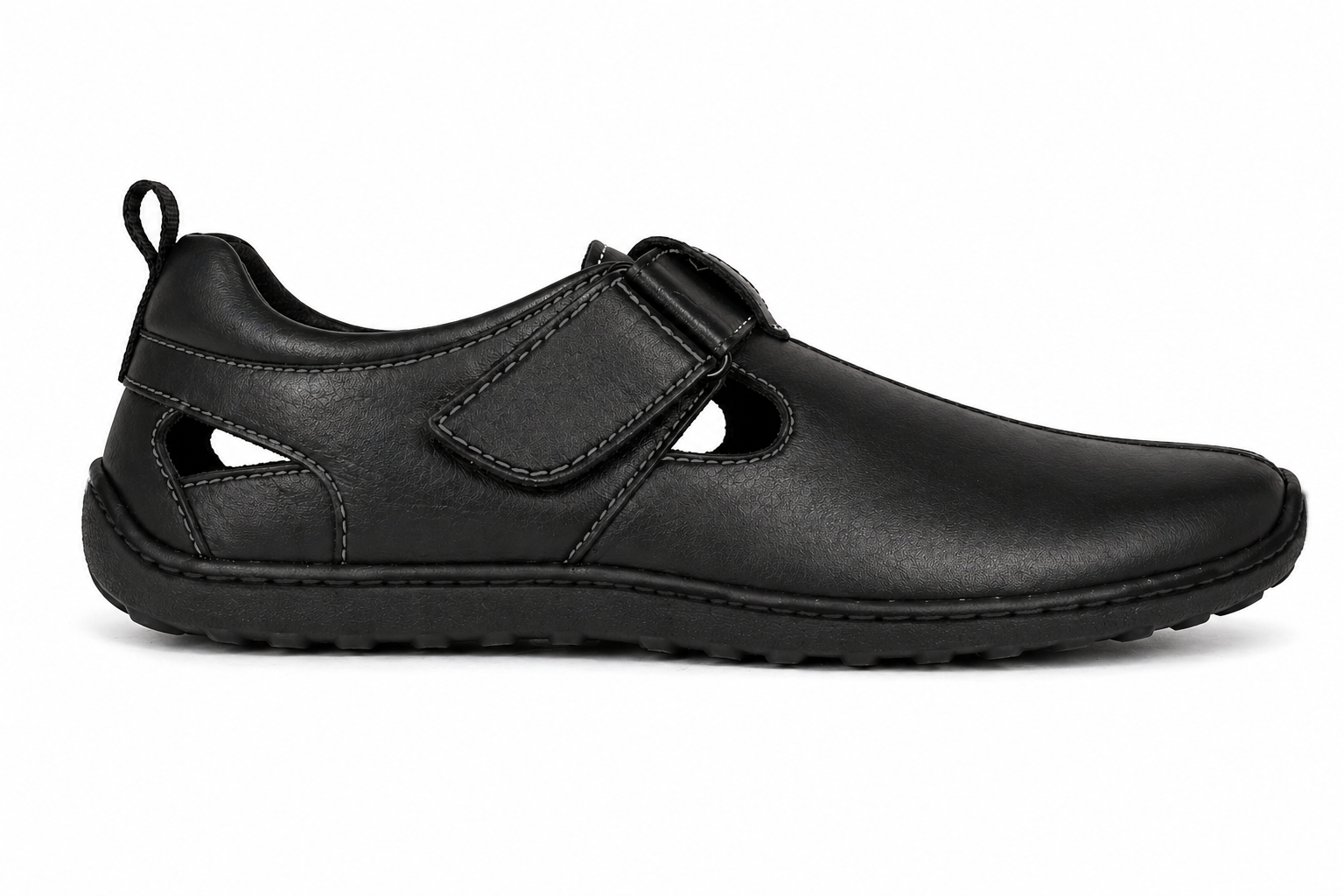 Elegent Leather Sandals for Men - 1606-DTN & BK