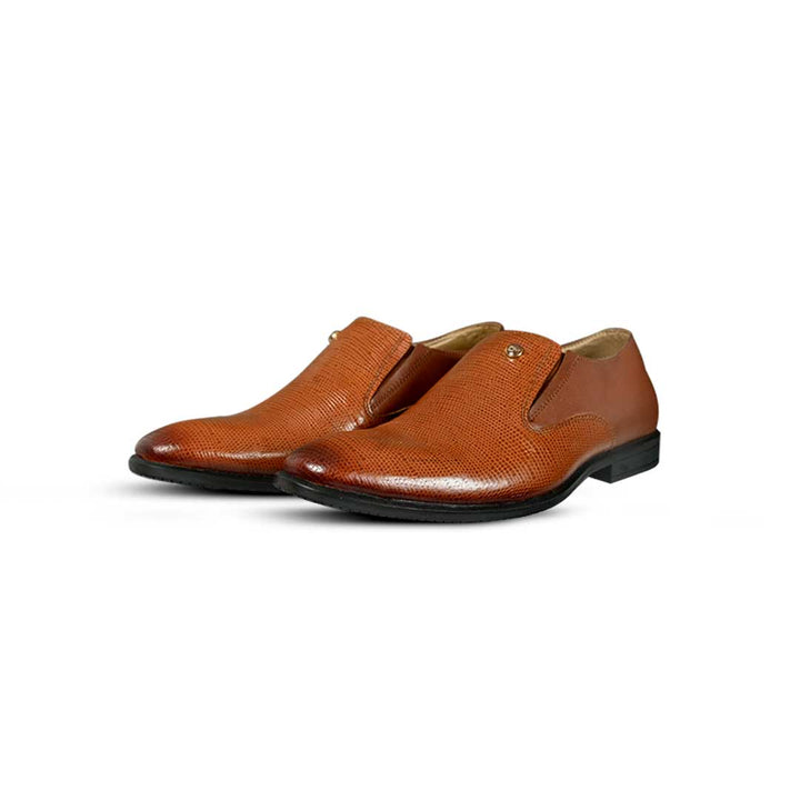 Genuine Leather Formal Shoes -871-TN/BK