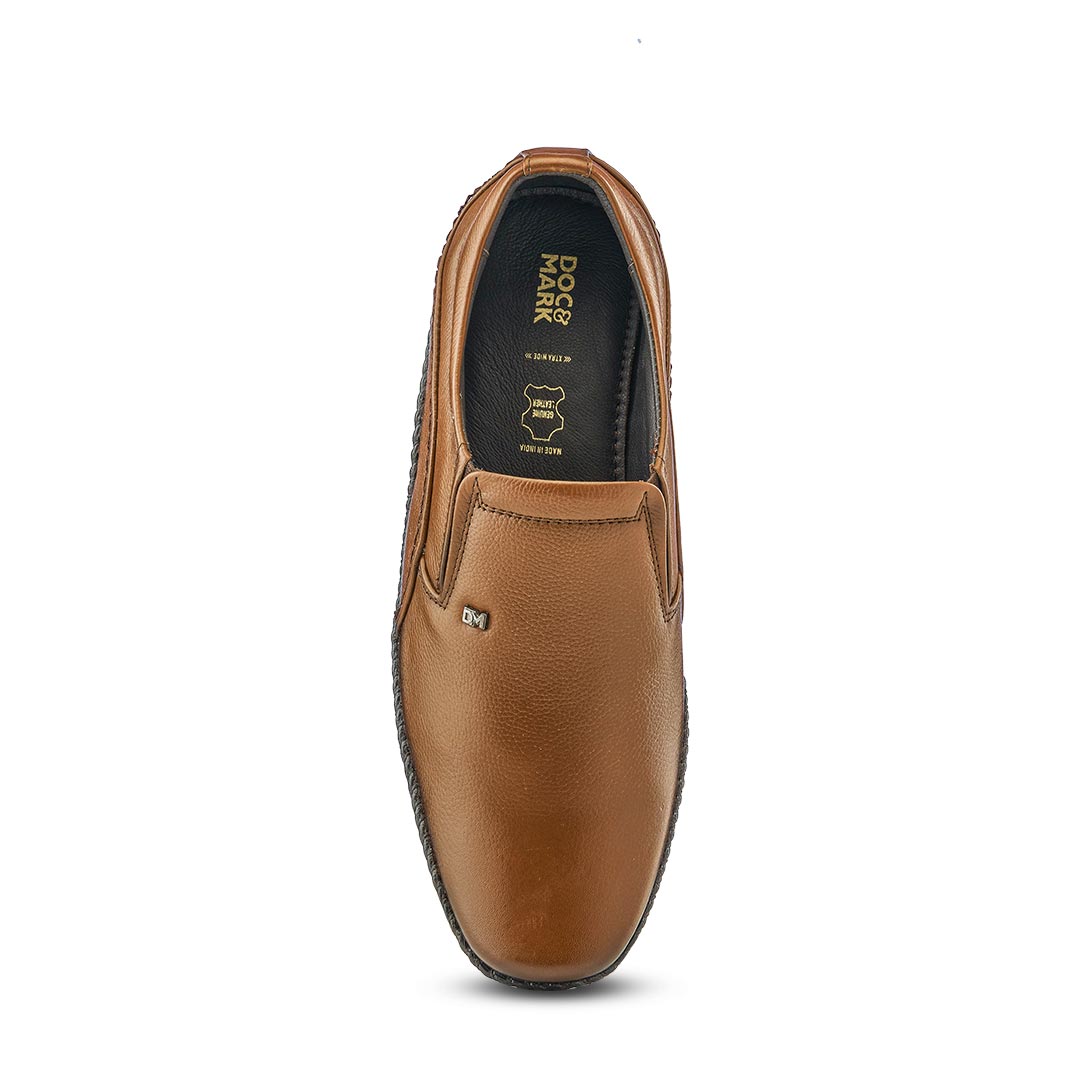 Formal Leather Shoes for Men - 689 BK/TN