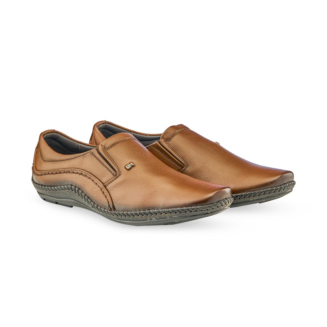 Formal Leather Shoes for Men - 689 BK/TN