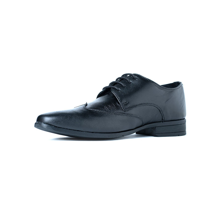 Full-Grain Leather Formal Shoes - 718 BK/TN