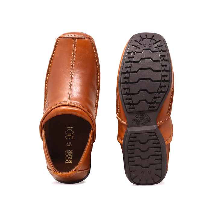 Docandmark Dock And Mark Formal Shoes Men's Leather Loafer Shoes