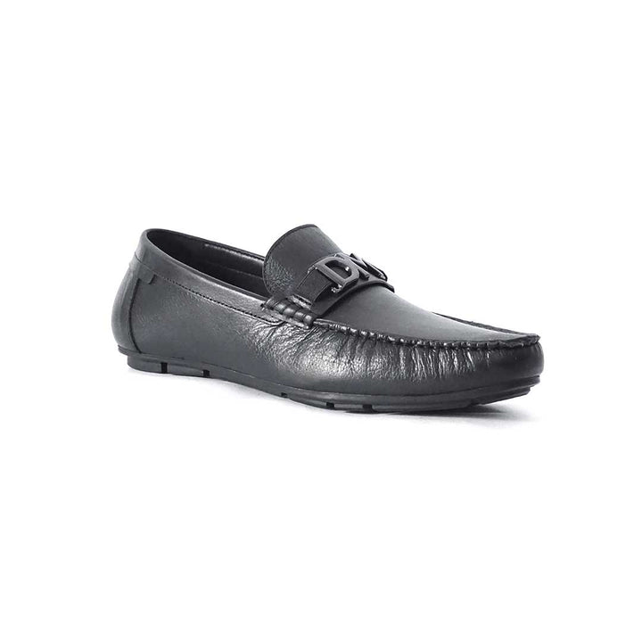 Men's Stylish Leather Loafer- 825 BK/TBC