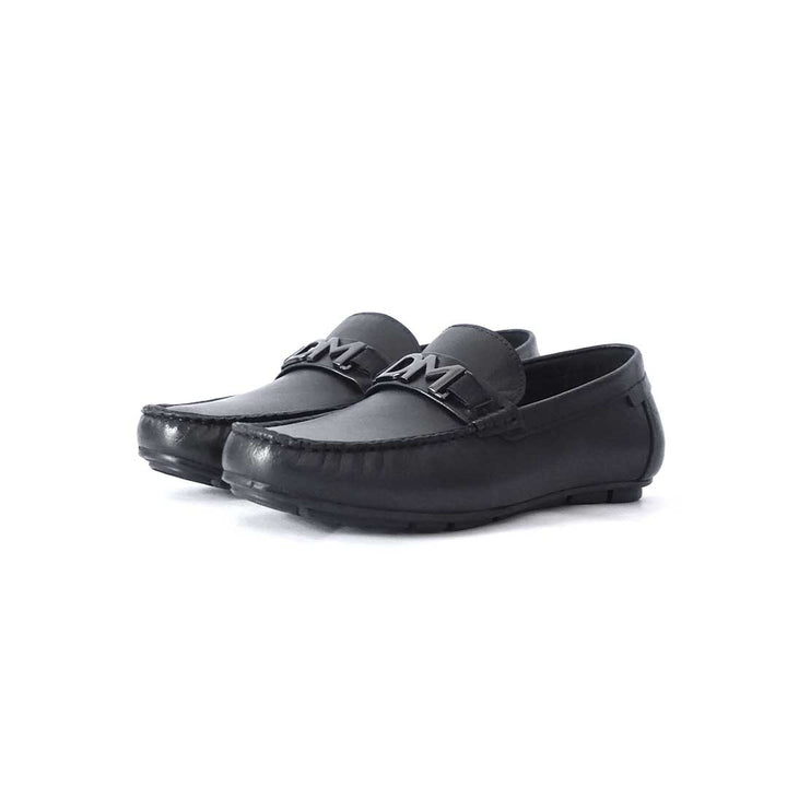 Men's Stylish Leather Loafer- 825 BK/TBC